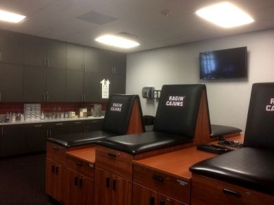 テーピングエリア