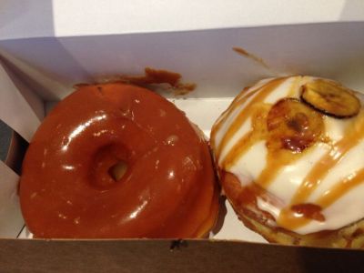 今日買ったドーナツ