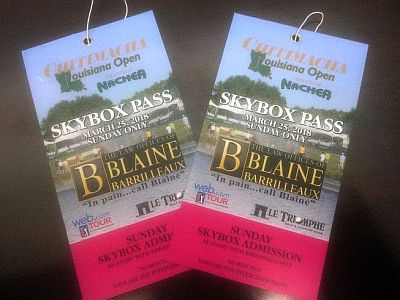 ゴルフ観戦チケット