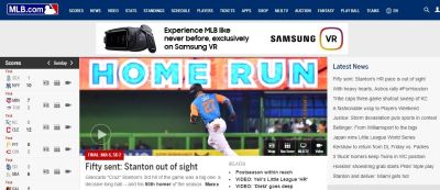 MLBの見出し
