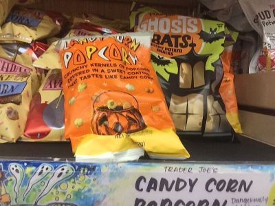 ポップコーンとポテトチップ