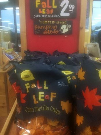 落ち葉色のチップス