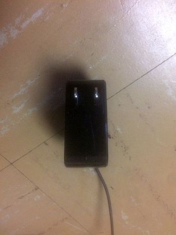 電源のプラグ部分