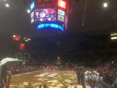 バスケのアリーナ