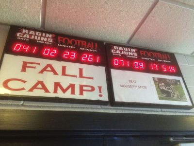 カウンダウンボード