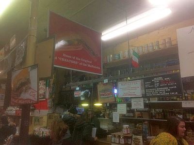 注文するカウンター