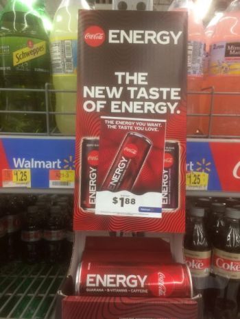 コーラのエネルギー飲料