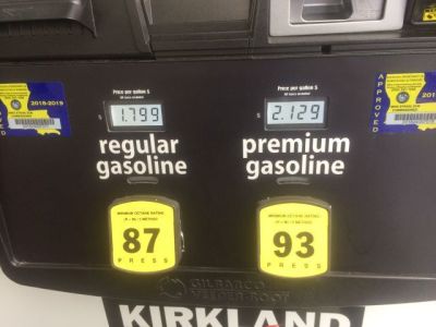 ガソリンの値段