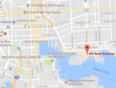 ジェラート屋さん地図