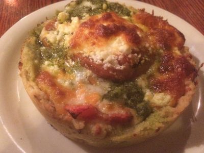 ピザ俯瞰図