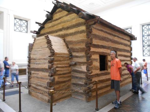 リンカーン生誕の小屋