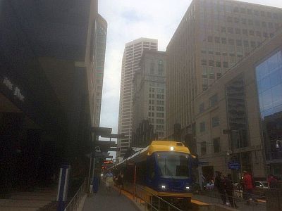 ダウンタウンのビル群