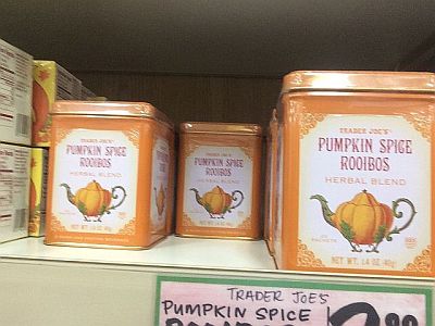 かぼちゃ味のお茶