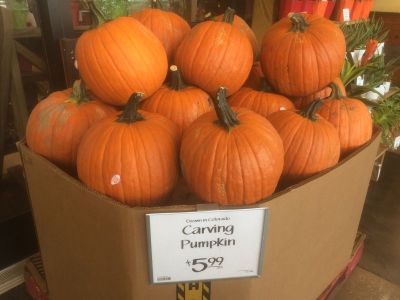 ハロウィン用のかぼちゃ