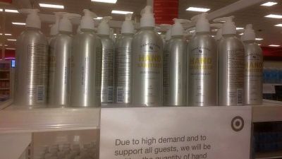 ハンド・サニタイザーー新しい銘柄