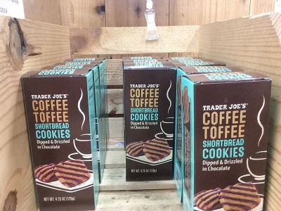 コーヒー味のクッキー