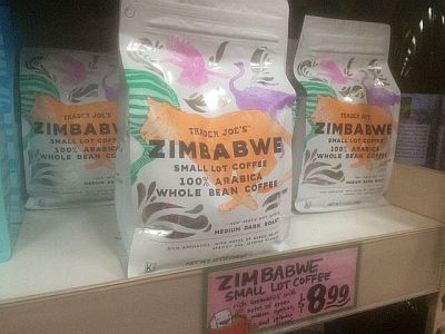 ジンバブエ産のコーヒー