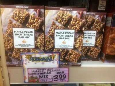 メープルとピーカンナッツのバー