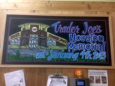 トレーダージョーズ入り口の案内